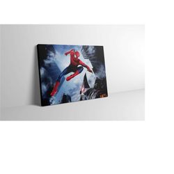 spider man canvas print - spider man wall art - spider man poster - spider man artwork - spider man painting - spider ma