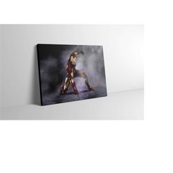 iron man canvas print - iron man wall art - iron man poster - iron man artwork - iron man painting - iron man gift - iro