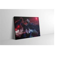 venom canvas print - marvel comics venom wall art - venom poster - venom artwork - venom painting - venom gift - venom m
