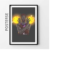 deandre ayton phoenix suns nba posters, basketball wall art, digital print, basketball coach gift,  home decor, sports i