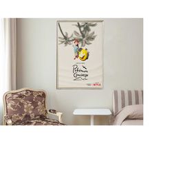 pokemon concierge - movie posters - movie collectibles - unique customized poster gifts