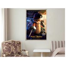 puss in boots the last wish - movie posters - movie collectibles - unique customized poster gifts