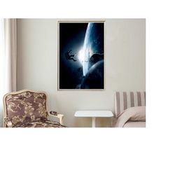 gravity - movie posters - movie collectibles - unique customized poster gifts