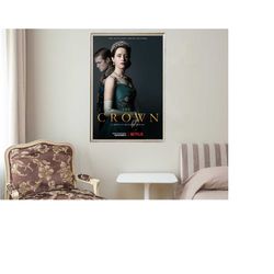 the crown season 2 - movie posters - movie collectibles - unique customized poster gifts