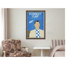 limited edition forrest gump - movie posters - movie collectibles - unique customized poster gifts