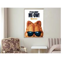 garfield - movie posters - movie collectibles - unique customized poster gifts