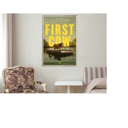 first cow - movie posters - movie collectibles - unique customized poster gifts