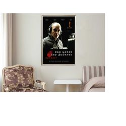 the lives of others - movie posters - movie collectibles - unique customized poster gifts