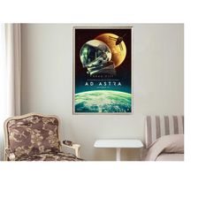 ad astra - movie posters - movie collectibles - unique customized poster gifts