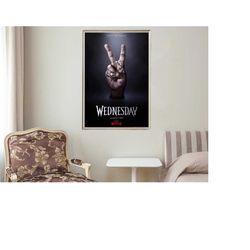 wednesday season 2 - movie posters - movie collectibles - unique customized poster gifts