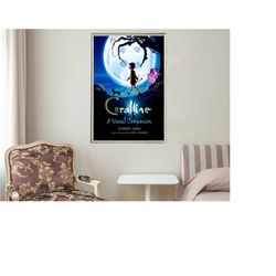 coraline - movie posters - movie collectibles - unique customized poster gifts