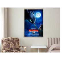 how to train your dragon - movie posters - movie collectibles - unique customized poster gifts