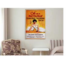 cat on a hot tin roof - movie posters - movie collectibles - unique customized poster gifts