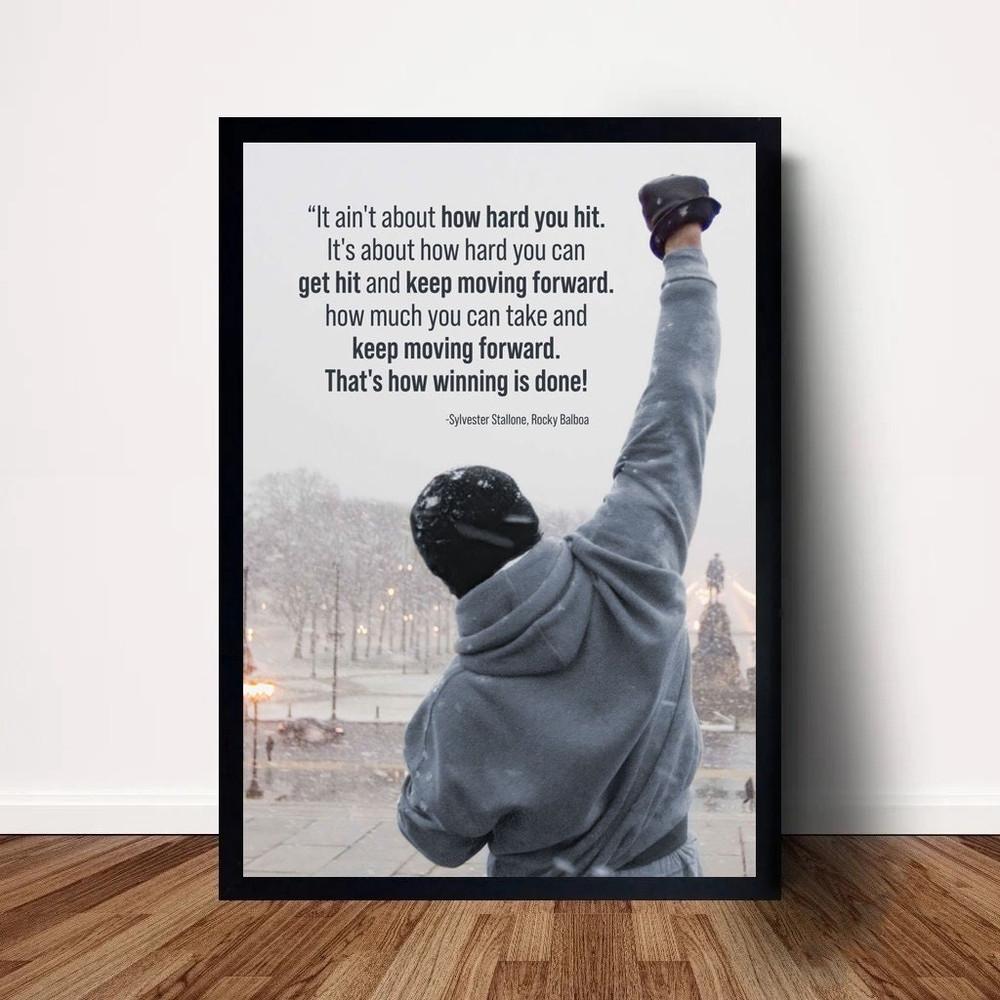 Rocky Balboa Movie Poster Canvas Wall Art Home Decor (No Frame) 1.jpg