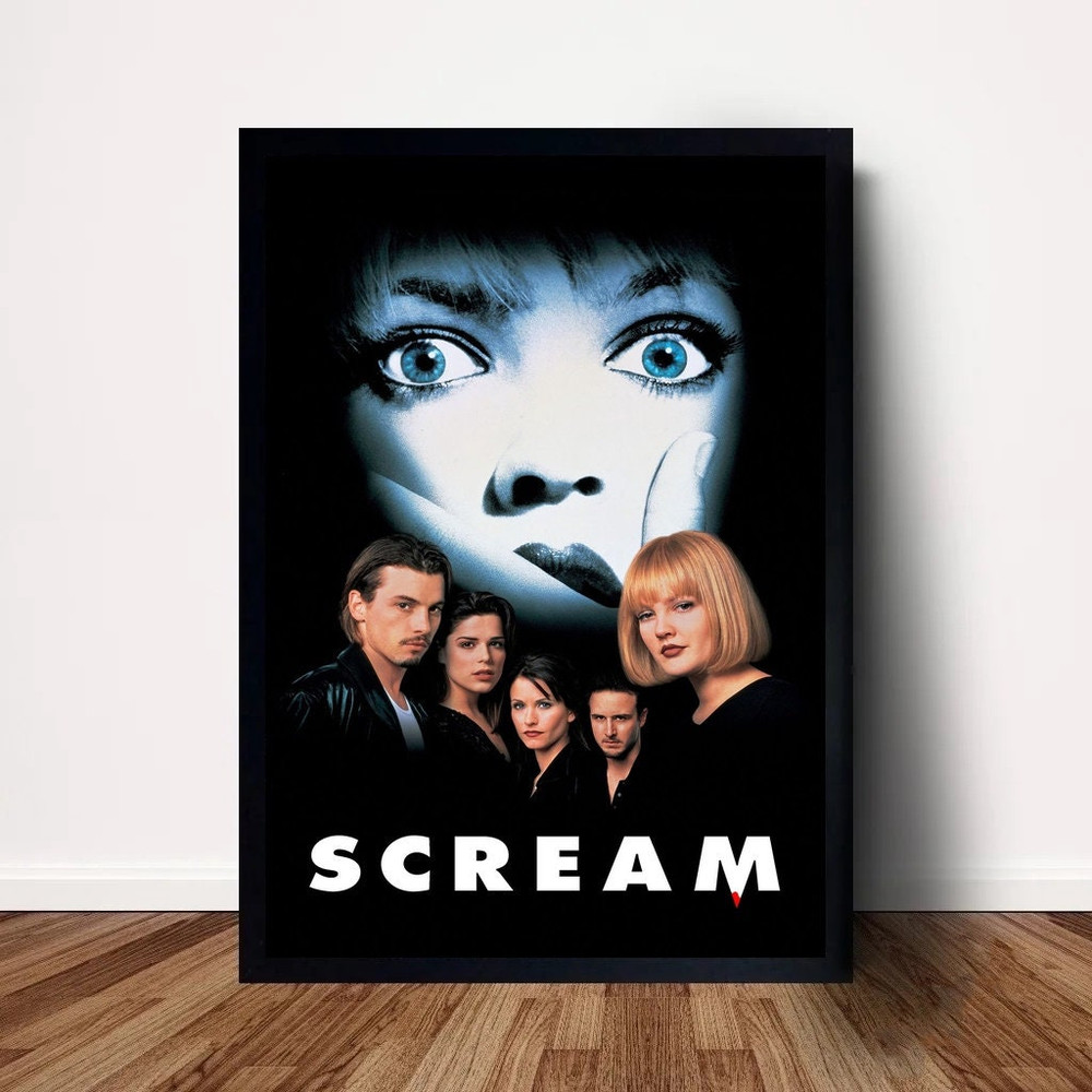 Scream Movie Poster Canvas Wall Art Home Decor (No Frame).jpg