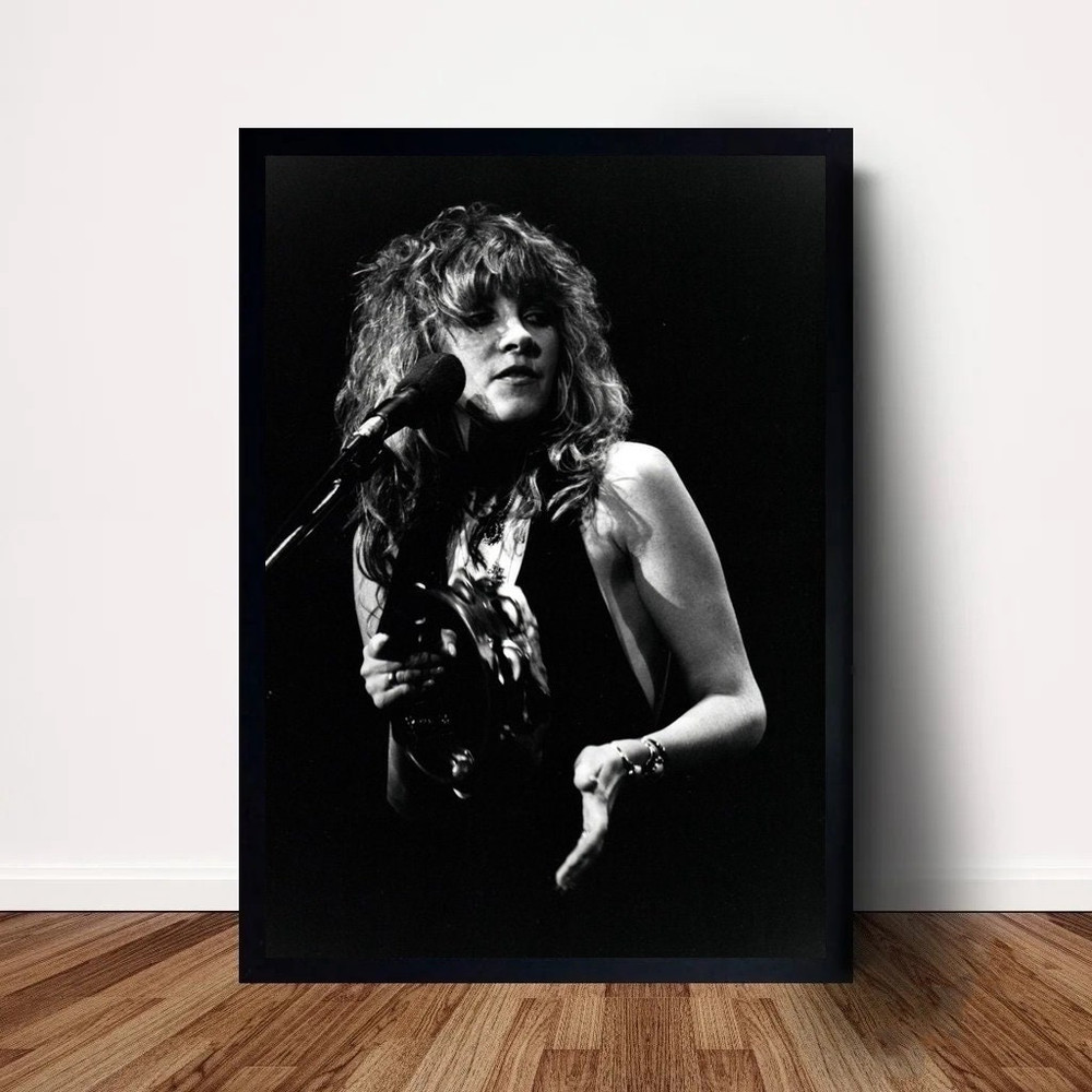 Stevie Nicks Music Poster Canvas Wall Art Home Decor (No Frame) 1.jpg