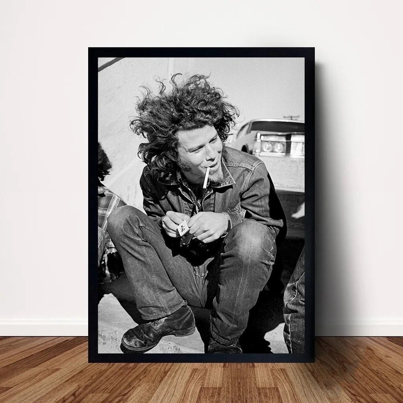 Tom Waits Music Poster Canvas Wall Art Home Decor (No Frame) 2.jpg