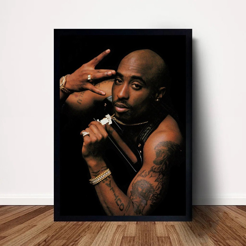 Tupac 2Pac Music Poster Canvas Wall Art Home Decor (No Frame).jpg