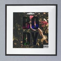 ace hood (b.o.d.y.) album cover poster