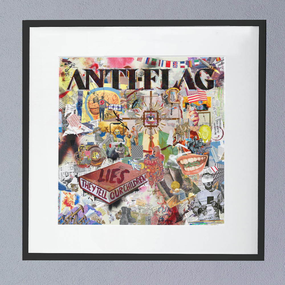 Anti-Flag (Lies They Tell Our Children) Album Cover Poster.png
