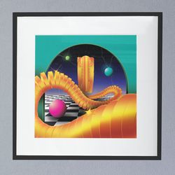 atmosphere (talk talk) album cover poster