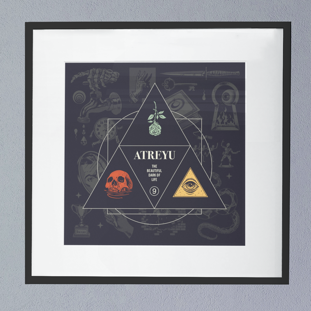 Atreyu (The Beautiful Dark Of Life) Album Cover Poster.png