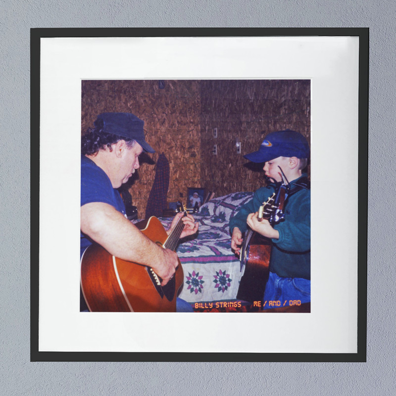 Billy Strings (Me And Dad) Album Cover Poster.png