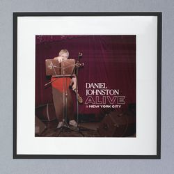 daniel johnston (alive in new york city) album cover poster