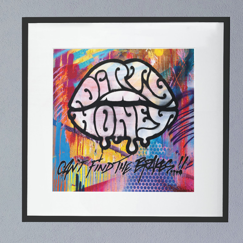 Dirty Honey (Can't Find The Brakes) Album Cover Poster.png