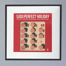 fitz and the tantrums (perfect holiday) album cover poster