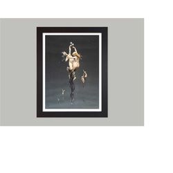 twin stars by luis ricardo falero framed art print / poster / fantasy art print / wall decor / print / wall art