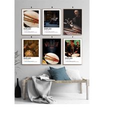 whiplash film classic movie bedroom art canvas poster-unframe-8x12'',12x18''14x21''16x24''20x30''24x36''