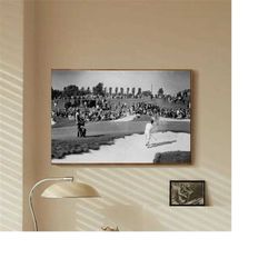bobby jones escapes a sand trap masters champion fine art print golf poster canvas poster-unframe-8x12'',12x18''14x21''1