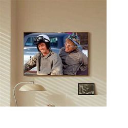 dumb and dumber poster classic movie bedroom art canvas poster-unframe-8x12'',12x18''14x21''16x24''20x30''24x36''