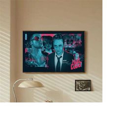fight club classic movie bedroom art canvas poster-unframe-8x12'',12x18''14x21''16x24''20x30''24x36''