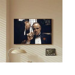 godfather poster classic movie bedroom art canvas poster-unframe-8x12'',12x18''14x21''16x24''20x30''24x36''