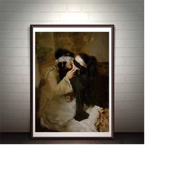 lesbian love print, womens love art, lesbian love poster