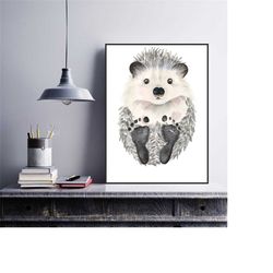 baby's first footprint, cute keepsake, nursery art, baby shower gift, first birthday, instant digital download