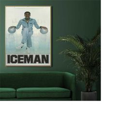 george gervin iceman poster wall decor, sports poster