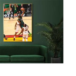 jaylen brown slam dunk poster jaylen brown celtics basketball poster