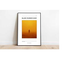 blade runner 2049 inspired digital art print | blade runner poster | denis villeneuve poster