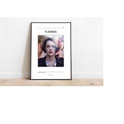 fleabag inspired digital art print | fleabag poster | phoebe waller-bridge art