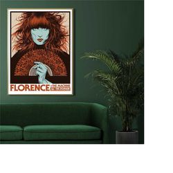 florence and the machine poster, poster home decor wall art