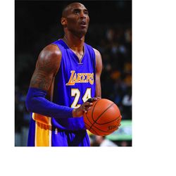 kobe bryant print, basketball poster, basketball legend, canvas print, acrylic image