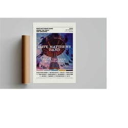 dave matthews band posters / under the table and dreaming poster, tracklist album cover poster, print wall art, dave mat