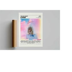 taylor swift posters / lover poster / album cover poster, poster print wall art, custom poster, home decor, evermore, fo