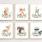 Girls Woodland nursery prints - Baby girl nursery decor - Woodland nursery decor girl - Woodland animals - Woodland printable nursery -H1938.jpg