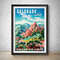 Colorado Travel Poster 1945 Vintage United Airlines Vintage Advertisement Poster Wall Art State Park National Park.jpg