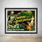 Creature from the Black Lagoon Movie Poster Vintage Movie Poster Poster Wall Art Horror Movie Horror Print Bedroom.jpg