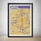 Disney World Map Magic Kingdom Utilidors Disney Park Map Magic Kingdom Map Vintage Disney Print Disney Disneyland Poster Wall Art Nursery.jpg